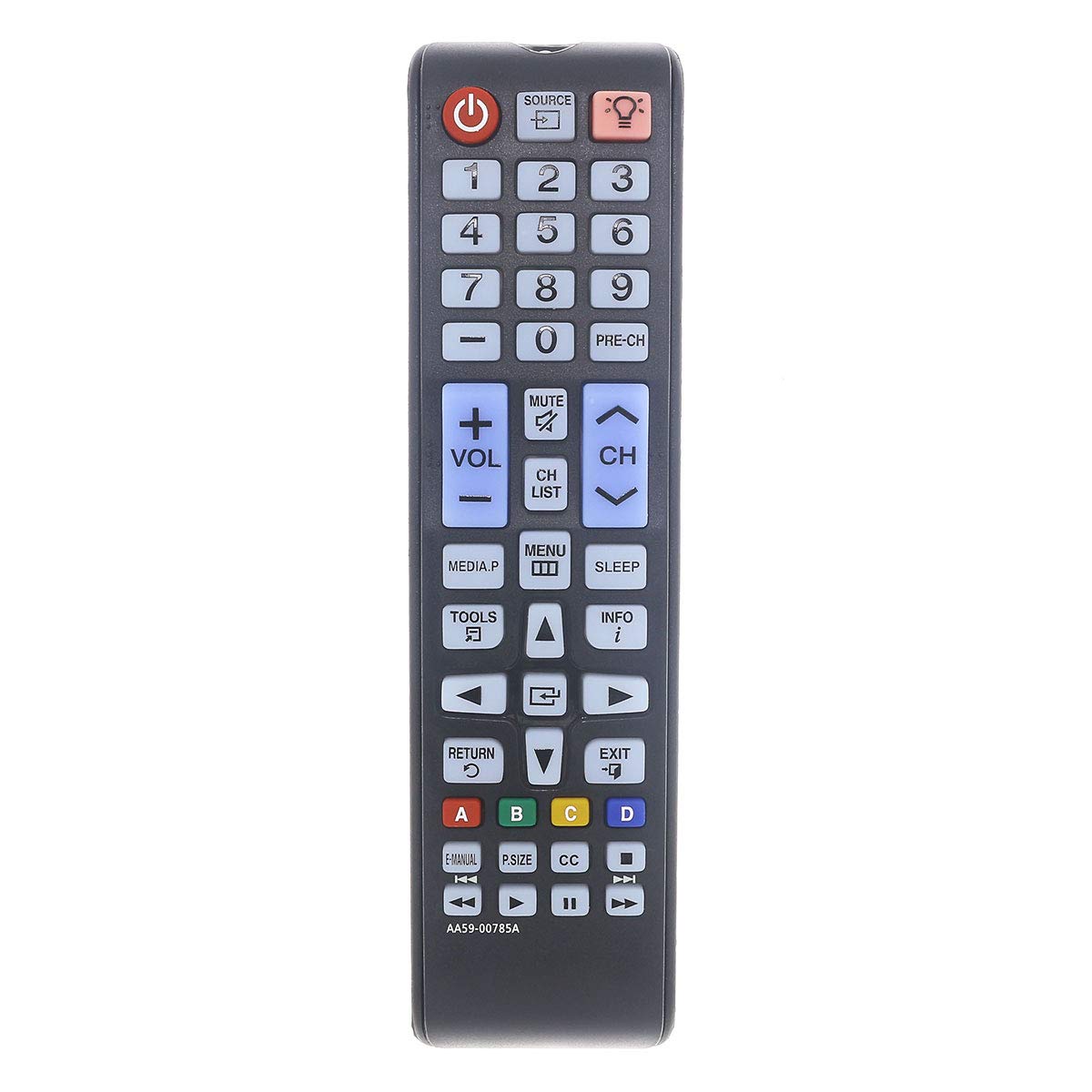 AurabeamTV Remote Control for/fit Samsung AA59-00785A for PN43F4500 PN43F4500AF PN43F4500AFXZA PN43F4550 PN43F4550AF PN43F4550AFXZA pn51 PN51F4500 PN51F4500AF PN51F4500AFXZA PN51F4550 (AA5900785A)