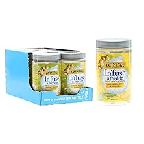 Twinings, In’fuse Limone, Zenzero e Arancia, Infuso Senza Zucchero per Acqua Fredda dalle Note Speziate, Ideale per Momenti di Freschezza e Idratazione, 6 Confezioni da 10 Filtri (60 filtri totali)