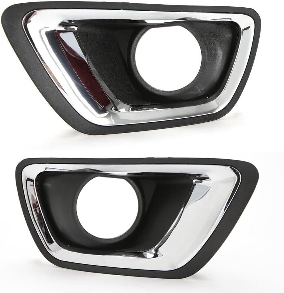 LED Fog Lights Kit Clear Lens Compatible For 2015-2020 Chevy Colorado Bezel 5202 Plug Pair