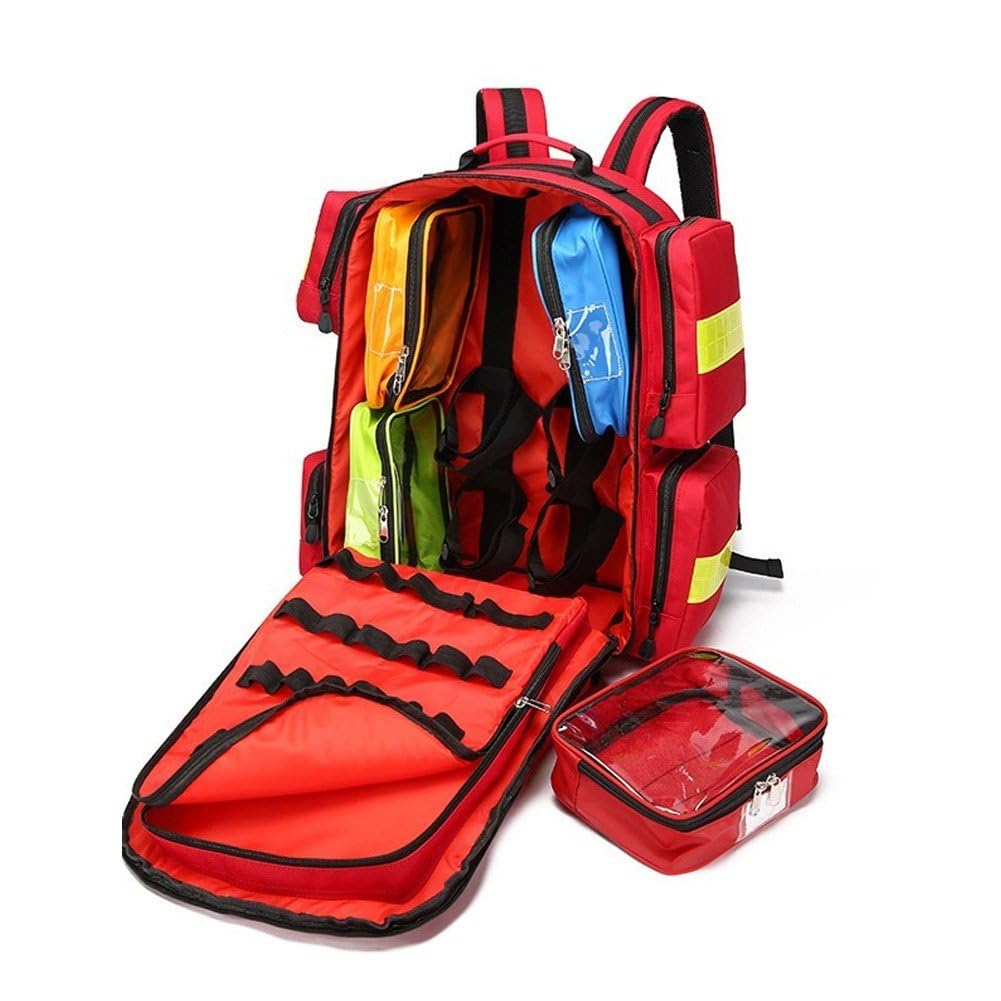 Rucksack Für Tragbare Sauerstoffkonzentratoren, Erste-Hilfe-Sets Für Outdoor-einsätze, Leichte, wasserdichte Und Reflektierende Tragetasche Für Sauerstoffgeräte Für Reisen
