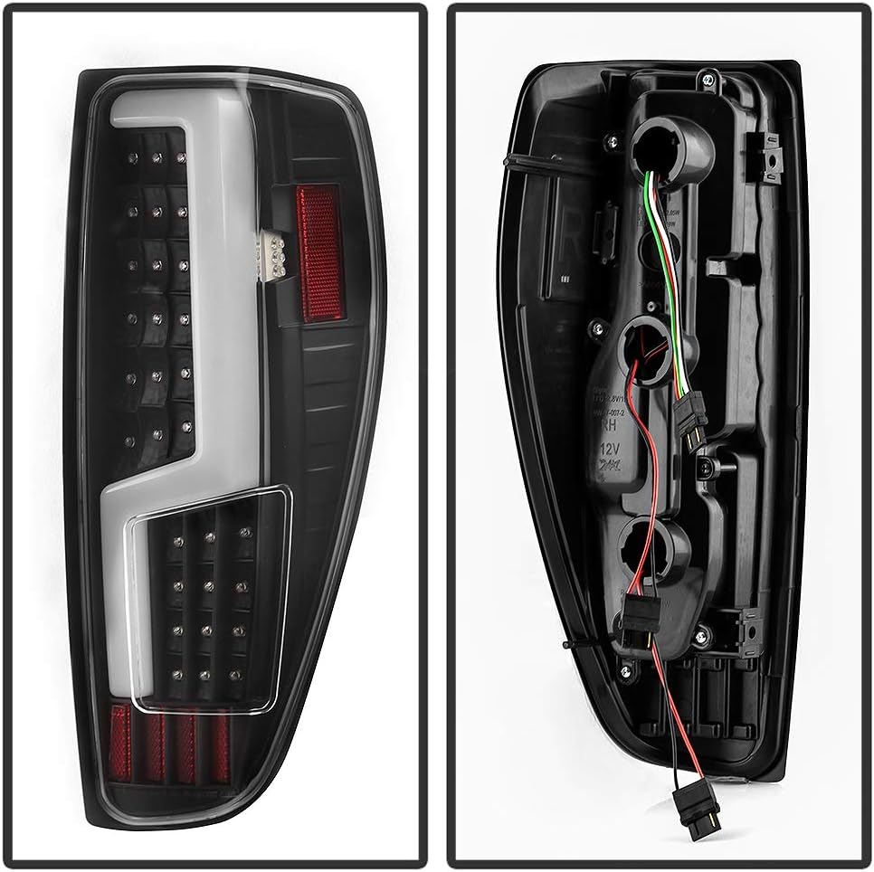 ACANII - For 2004-2012 Chevy Colorado GMC Canyon LED Light Tube Full LED Tail Lights Brake Lamps Driver & Passenger Side