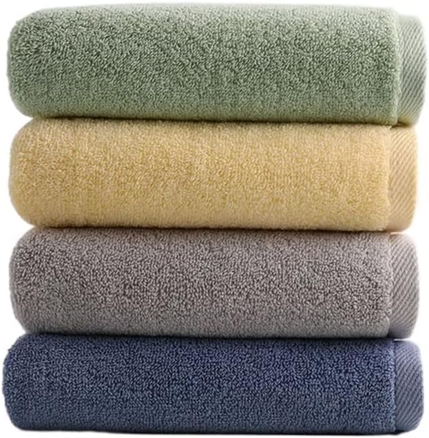 Towel Cotton wash face Home Water Absorption Female Male Soft Wipe Hair Winter Bath Lovers Towel(A 4PS)