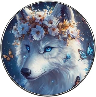 Wolf Magnetic Fridge Sticker Cute Alloy Refrigerator Magnets for Locker Cabinet Home Decor