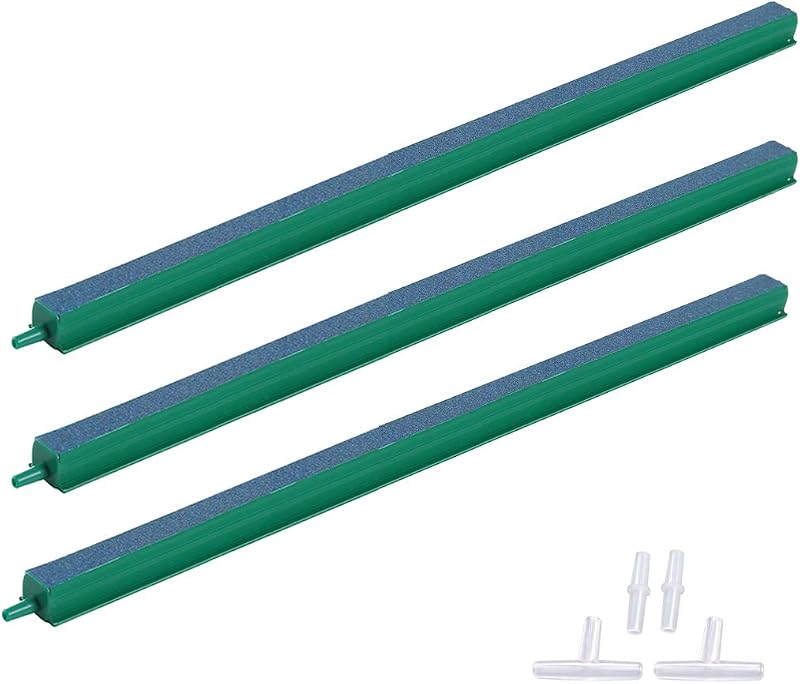 Barra Difusora de Ar para Aquário ALEGI em Material Mineral, 30,48 cm, Pacote com 3