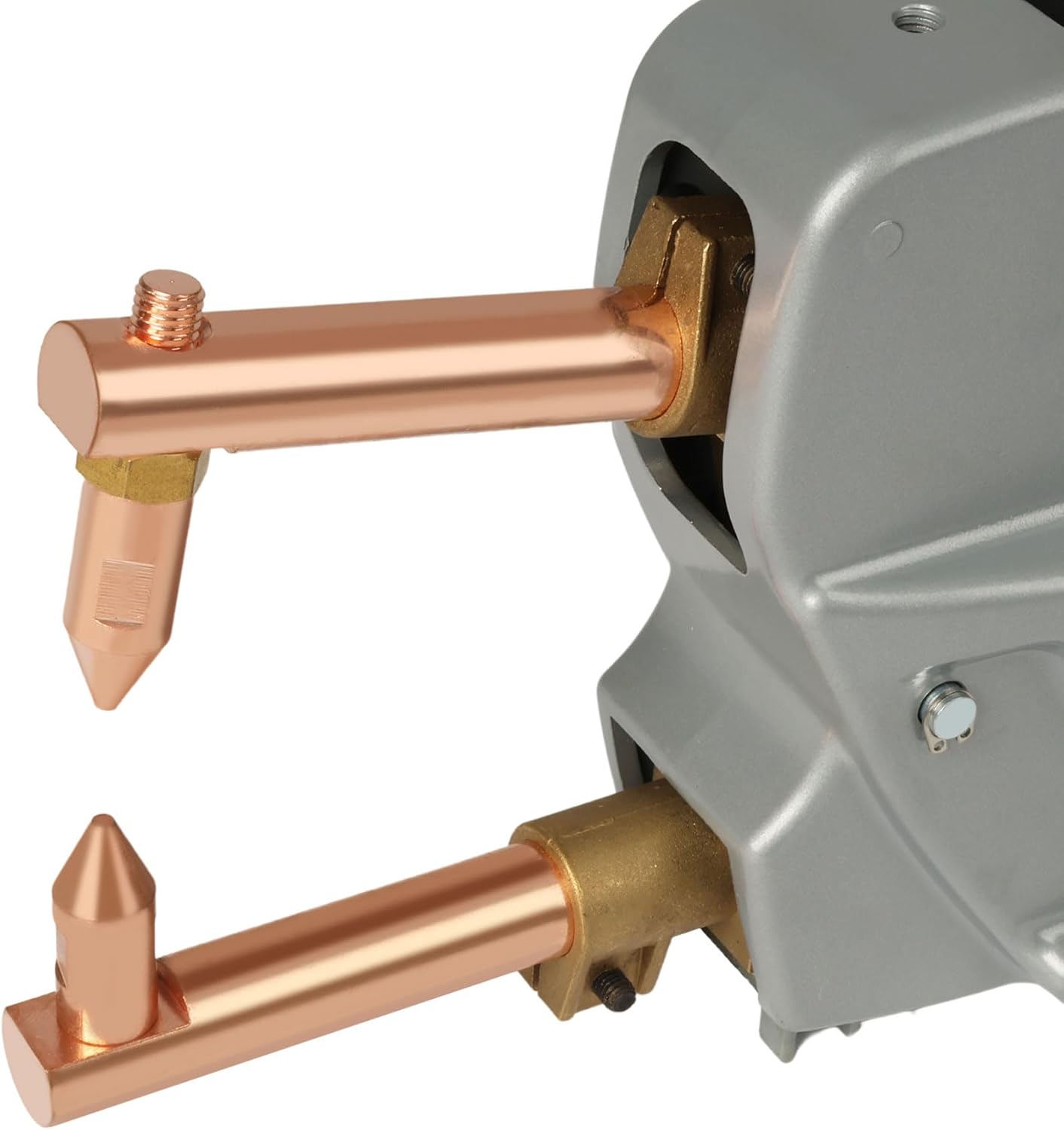 U.S. Solid Portable Spot Welder Welding Parameters Adjustable, 2+2mm Metal Sheet Spot Welding Machine with Handheld Welding Tip Gun, 110V Single Phase