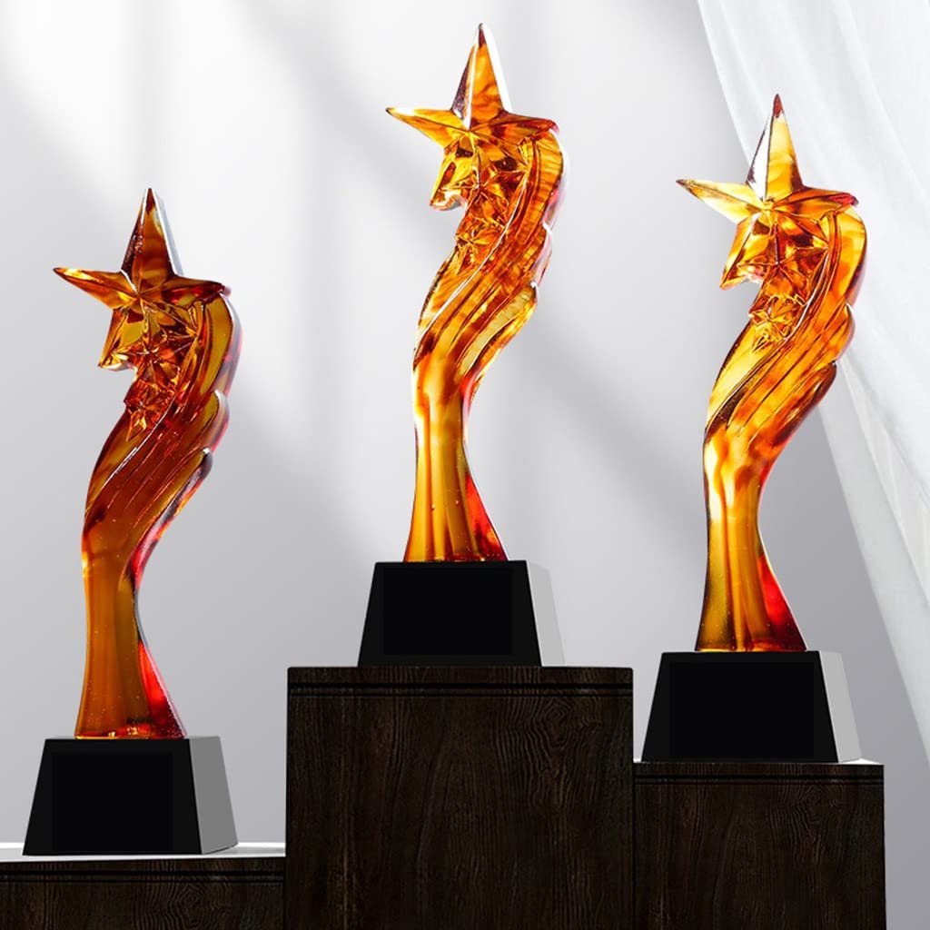 Trofeos, medallas y premios Trofeo Campeón De Ventas De La Empresa Trofeo De Premio De Extravagancia De Danza De Rendimiento Trofeos De Gala De Premios del Festival De Cine Decoraciones para El Hogar