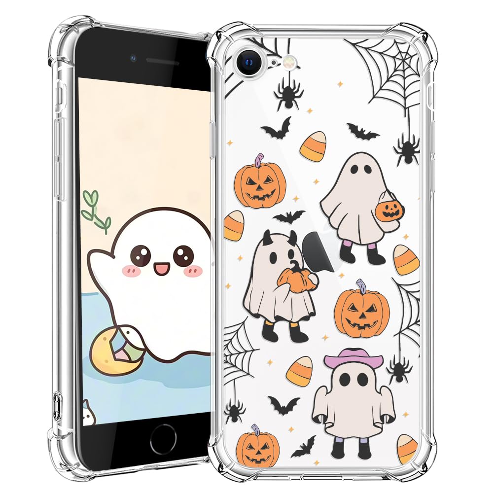 Coque mince iPhone 7/8/SE anti-rayures protection Halloween - 8
