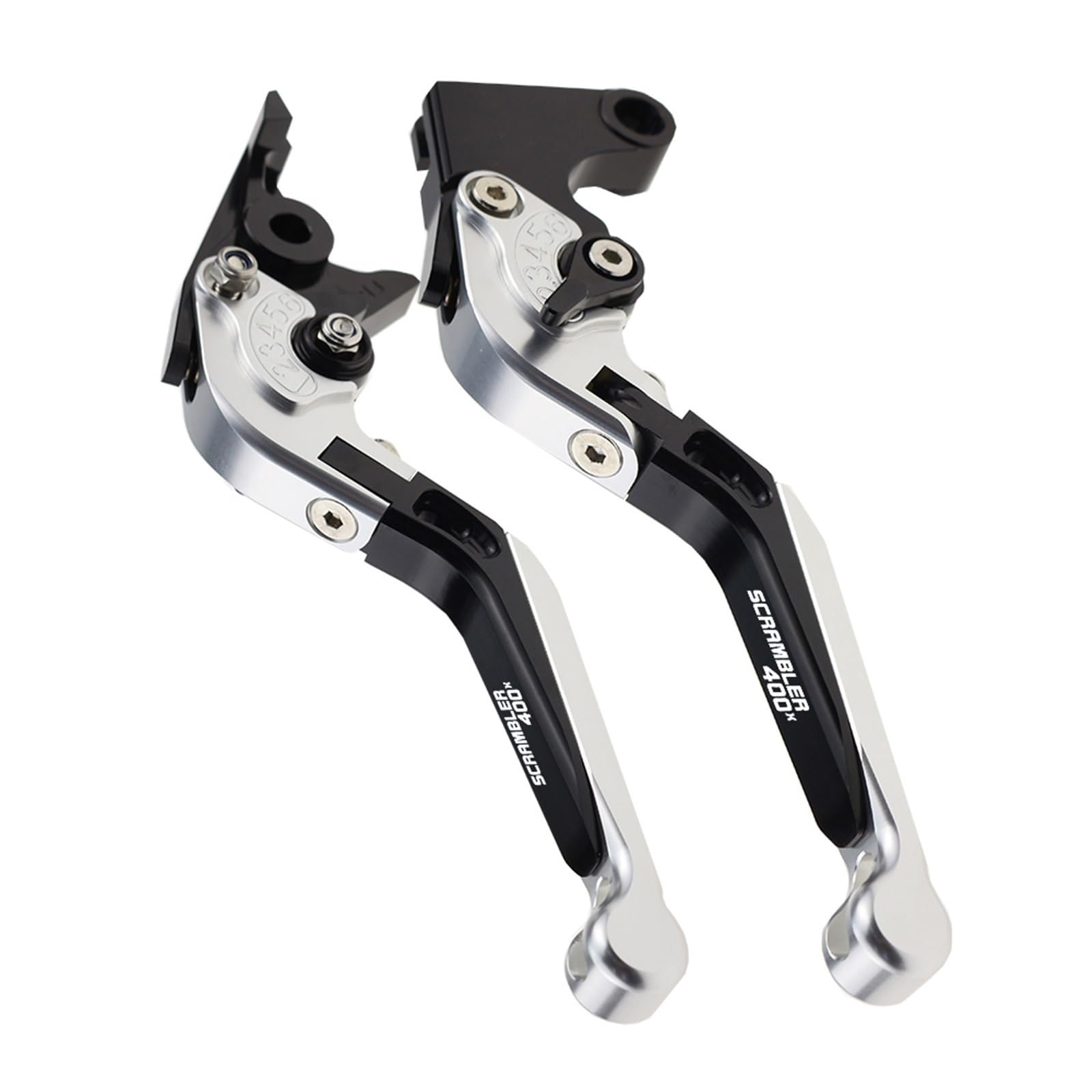 CSBWFCB for Triumph Scrambler 400X 2023-2024 Adjustable Handle Motorcycle CNC Accessories Folding Extendable Brake Clutch Levers