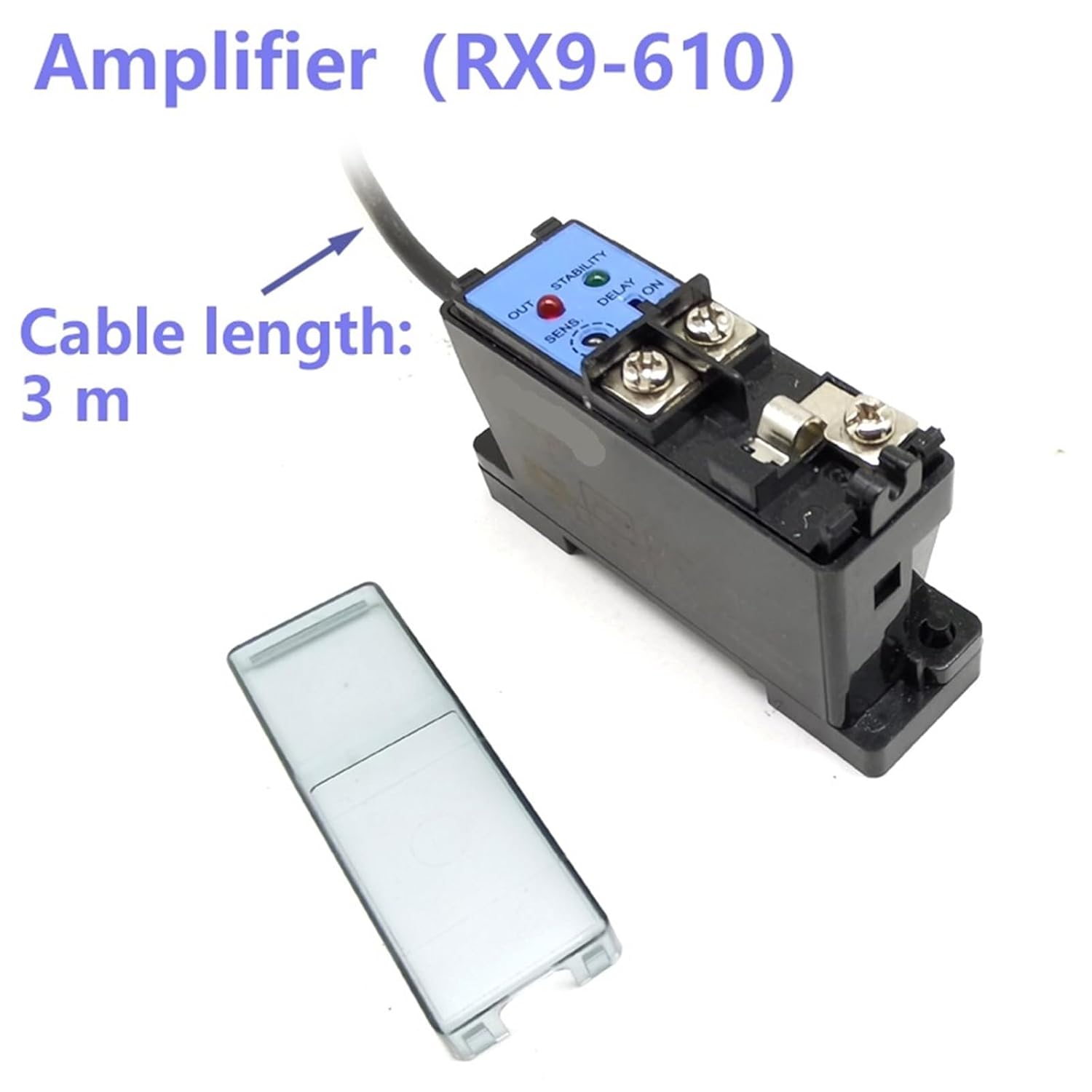 Optical Passage Confirmation Sensors RX9-602 RX9-610 Window Sensor NPN 12-24VDC(RX9-602)