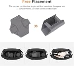 MOSISO Camera Bag for Photographers, Shoulder Photography Bag for DSLR/SLR/Mirrorless Cameras, Waterproof Padded Camera Case with Flap Pocket Compatible with Canon/Nikon/Sony/Fuji, Black