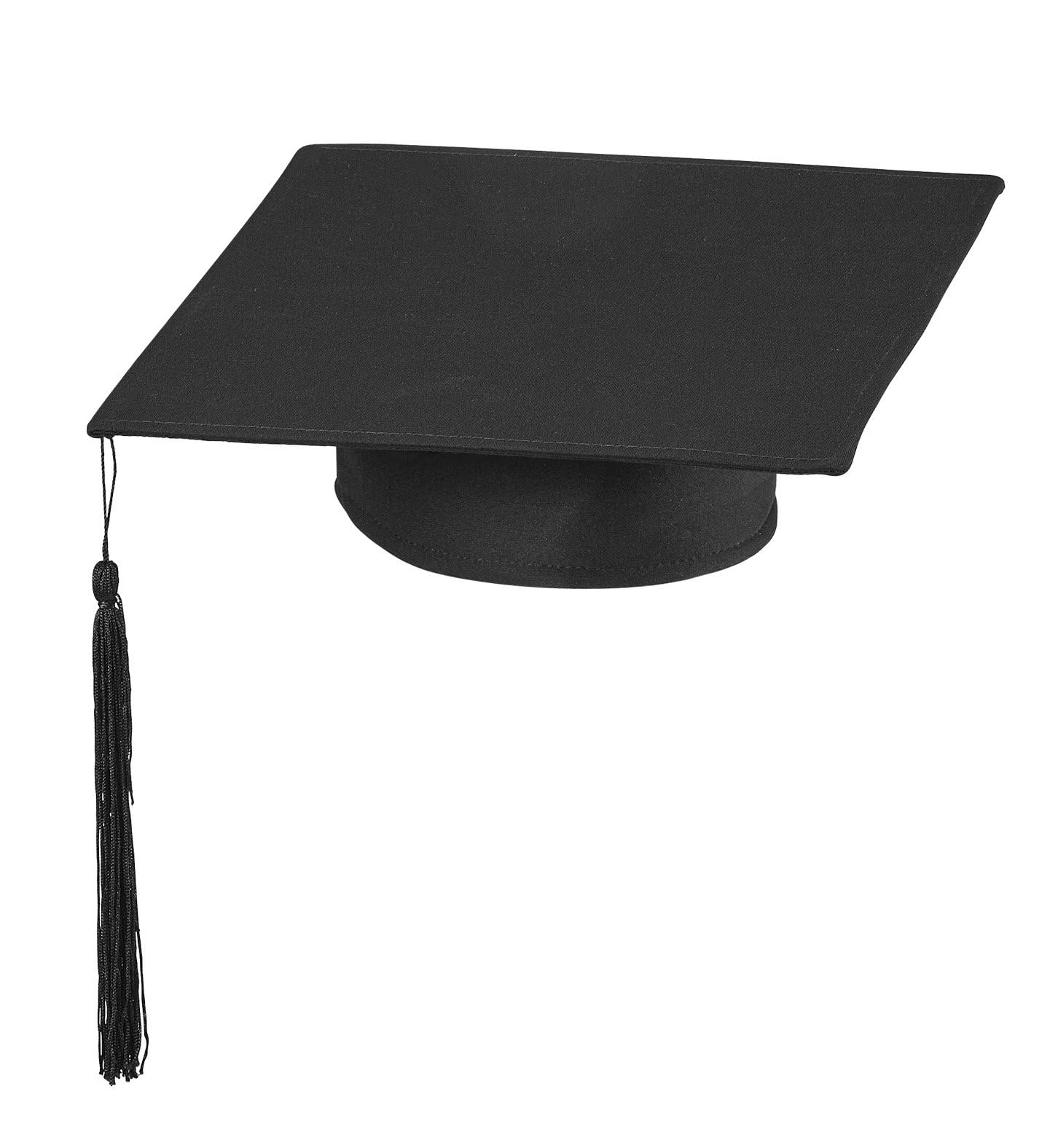 Widmann S.r.l. Doktorhut Schwarz – Doktorhut Schwarz, quadratischer Doktorandenhut