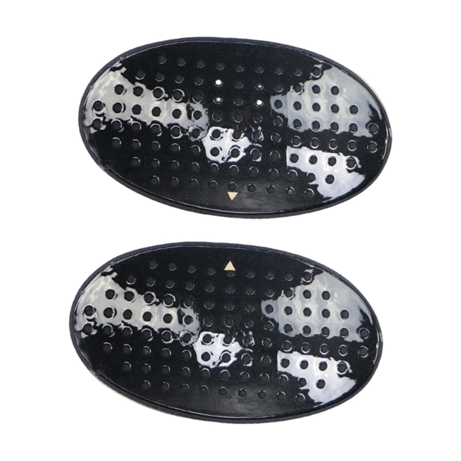 FABLOFT 2Pcs Silicone Oval Contoured Shoulder Inserts For Women Clothing Self Sticky Black-image-43