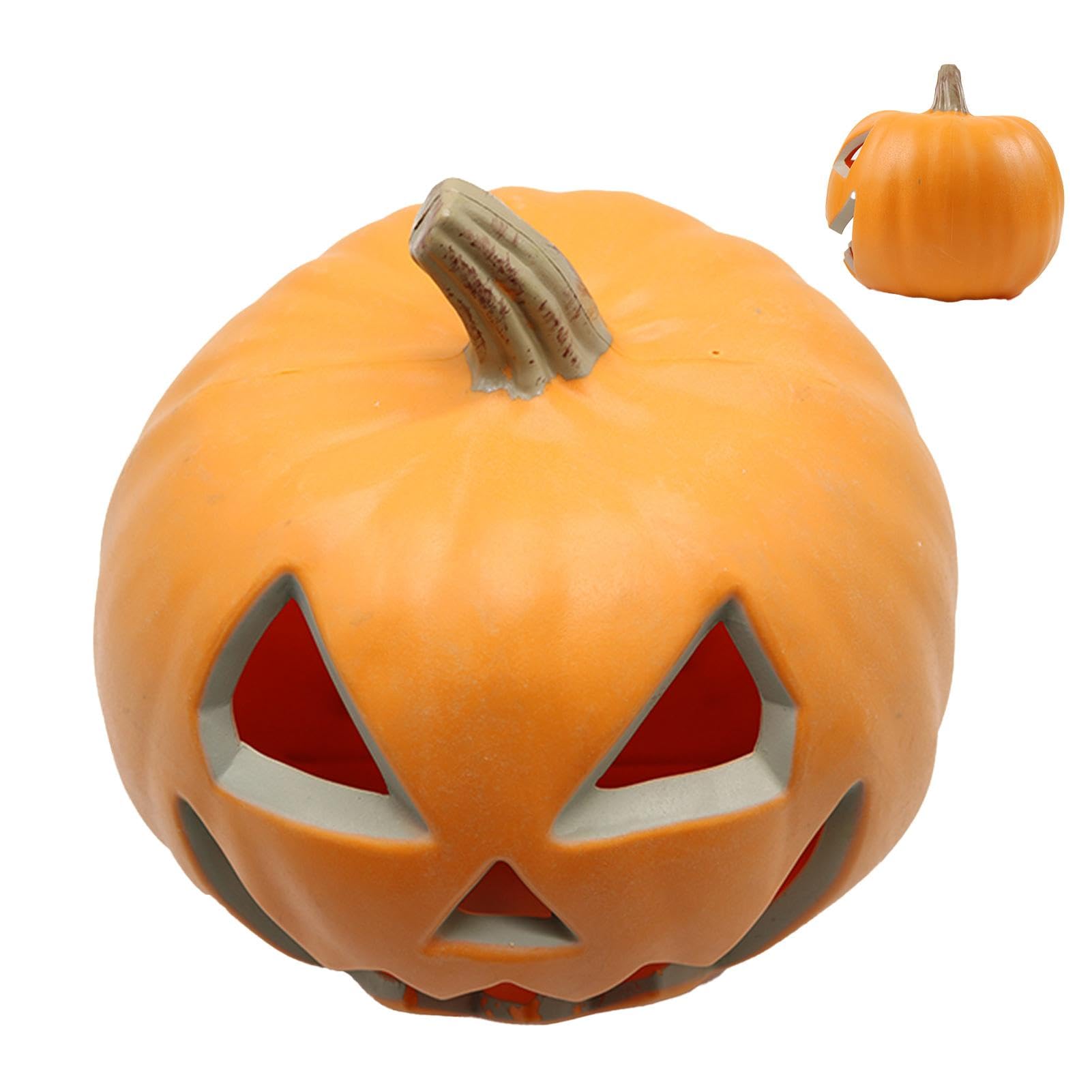 Amazon.co.jp: Maciun ハロウィン パンプキンランタン LEDライト付き