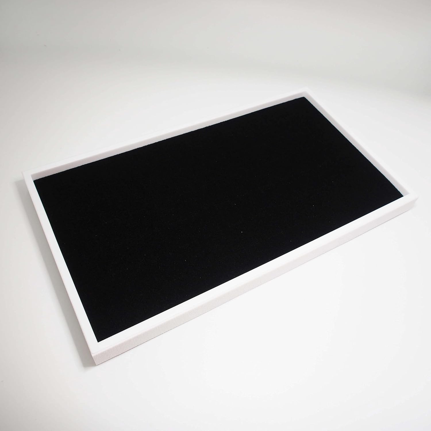 888 Display USA Black Jewelry Ring Foam Display Insert Liner 72 Ring Slot Foam 14 1/8" x 7 5/8" x 5/8" made in USA. Store at home or use it for your business. - Image 5