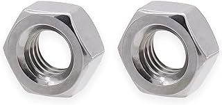 M4 Hex Nuts, M4 x 0.7mm Stainless Steel 18-8 304 A2-70 Metric Coarse Thread Hexagon Nut 50pcs