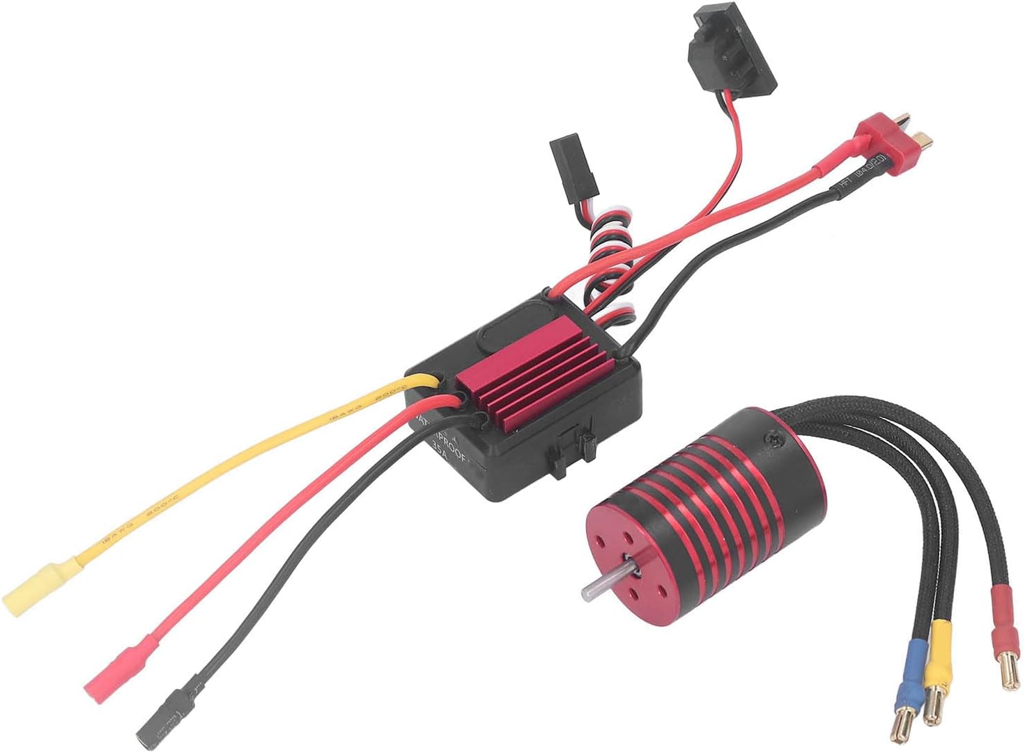 Amazon.com: RiToEasysports Motor ESC Set, 2838 Brushless Motor and 35A ...