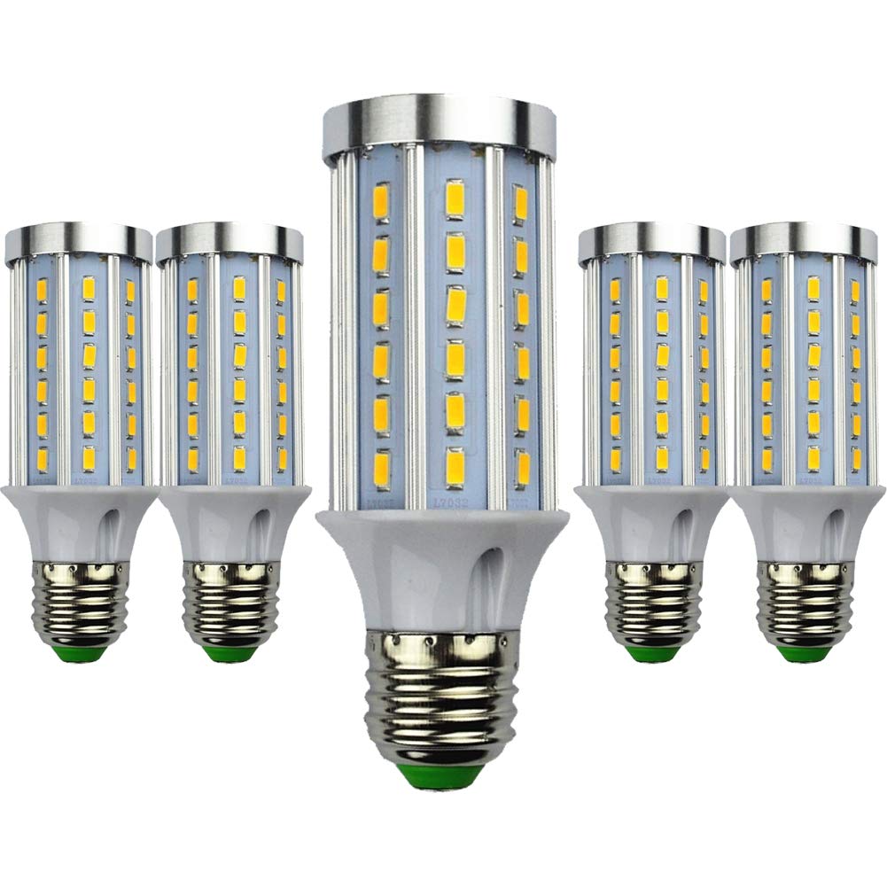 Ampoule LED, Ampoules Bougies LED E27, Ampoules candélabres LED 10W équivalent 100 Watts, 800lm, Bougie décorative E27, Non dimmable, Pack 5