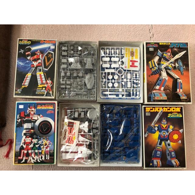 バンダイ ロボットプラモデル 4点セット Amazon | メカコレ 戦隊ロボ プラモデル 4点セット | プラモデル