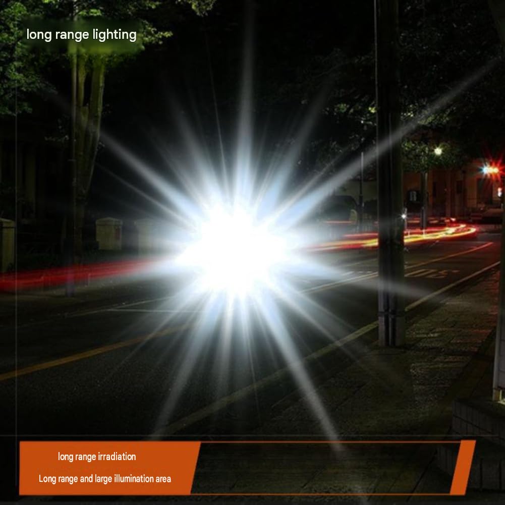 per torcia LED per solare 30W con 4500mAh per torcia LED per