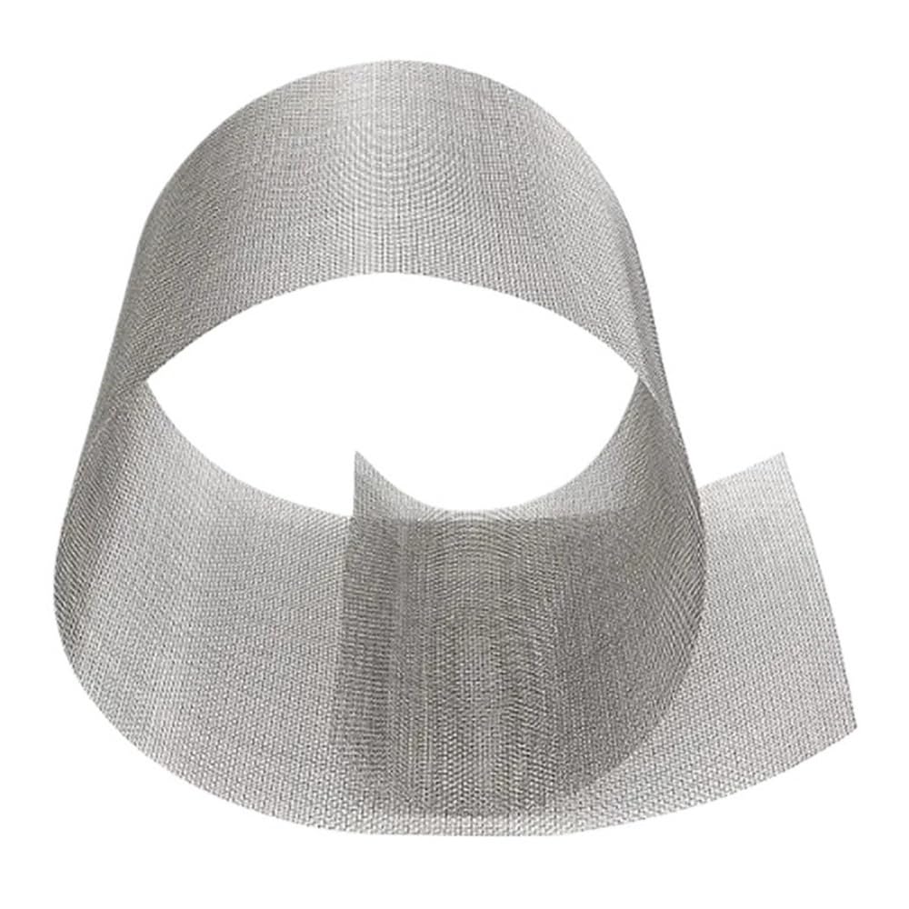 Hoja de malla de acero inoxidable 304, alambre de filtración tejido duradero para proyectos de bricolaje, manualidades y reparación, 50 cm x 100 cm, grosor estándar de 1,1 mm