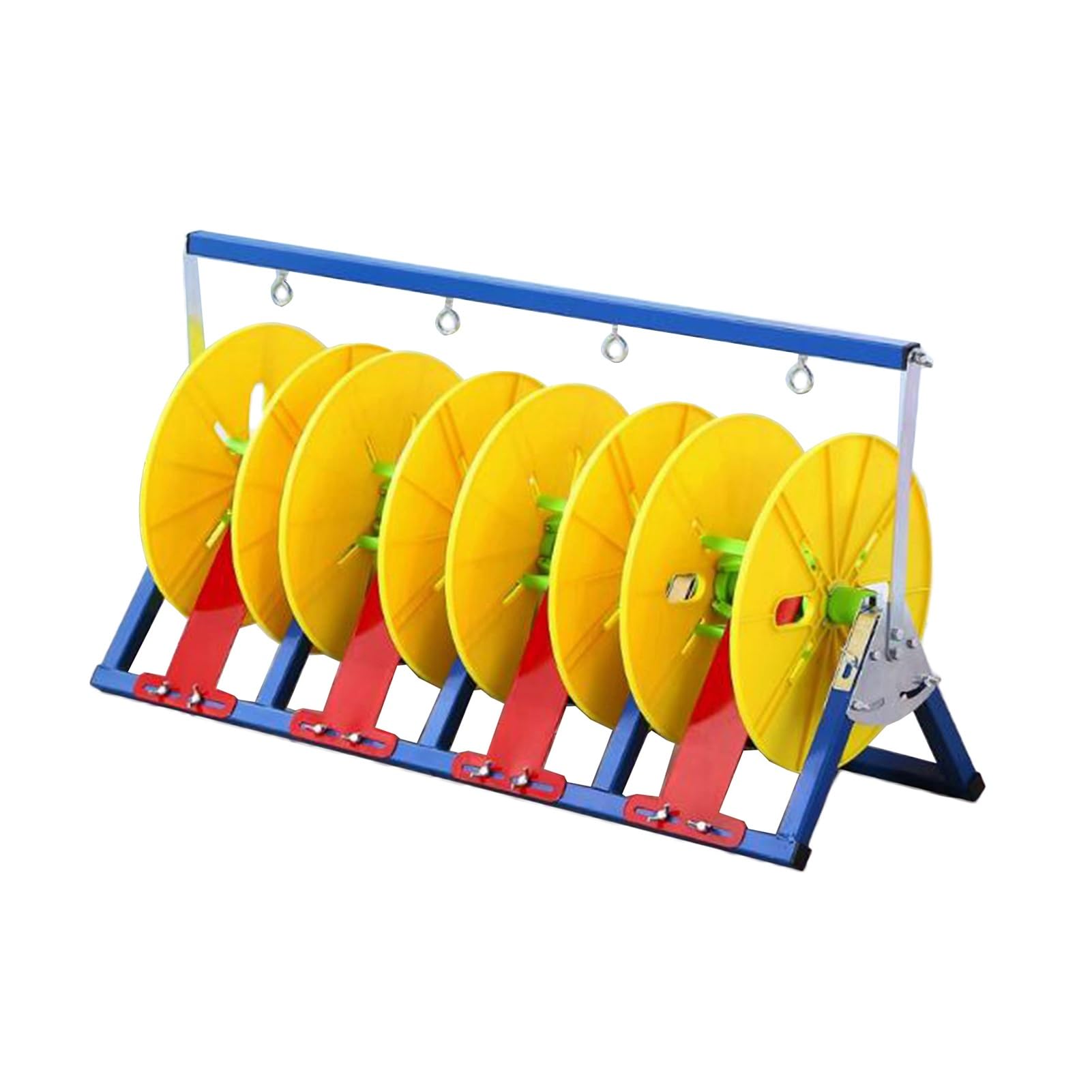 Portacarretes de alambre plegable de 3/4 para cables eléctricos en suelo