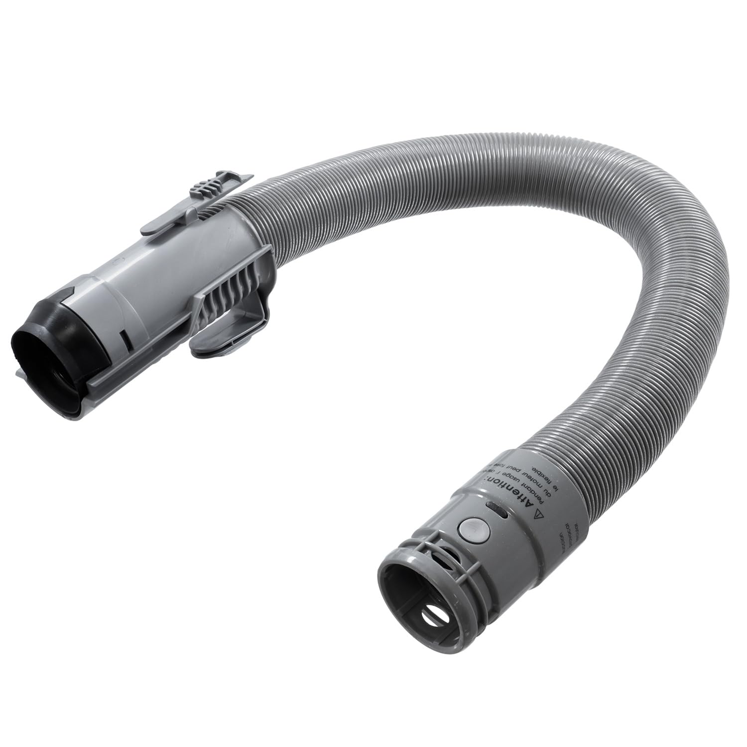 Reliapart Grey Main Hose For Dyson Dc07 Silver End Vacuum Cleaner Compatible For Dyson Silver End Models Flexible Durable Spare For Improved Cleaning Performance - 904125-51