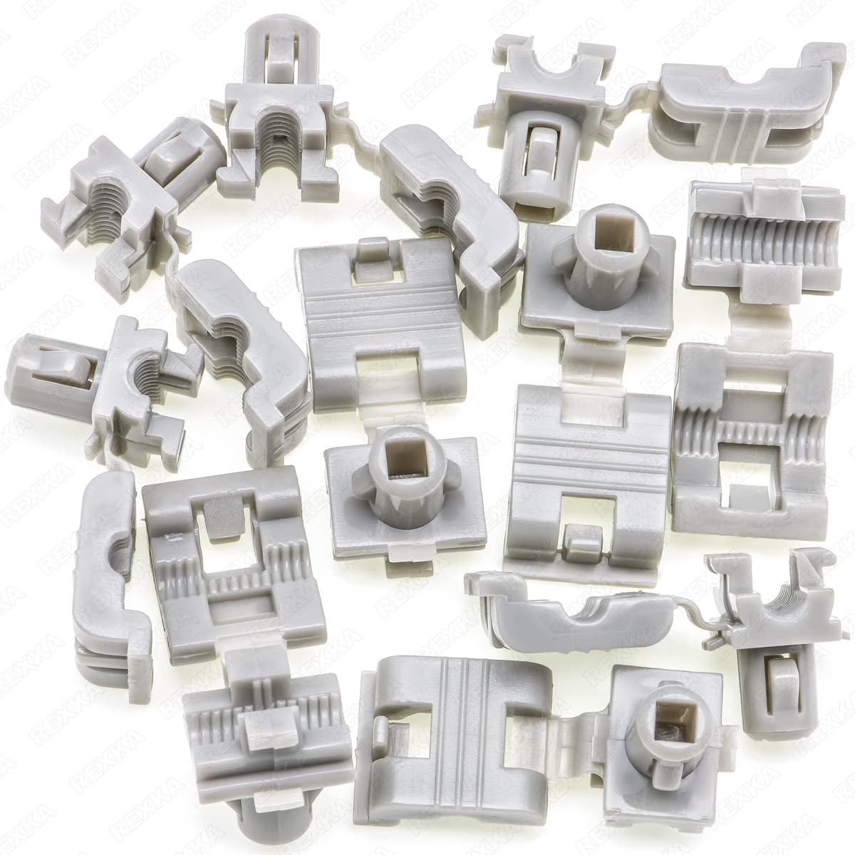 Amazon.com: Rexka 10pcs Tailgate & Door Lock Rod Latch Clips 5/32