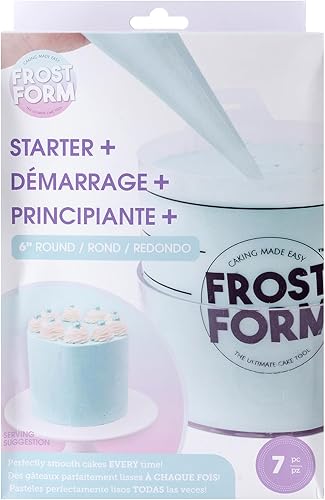 Miniatura 2 de Frost Form - Kit básico de acrílico (6 pulgadas), juego de 6 piezas, calidad profesional, 5 pulgadas de alto, plástico de grado alimenticio,