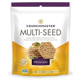 Crunchmaster Multi-Seed Crackers, Original, 4.5 oz.