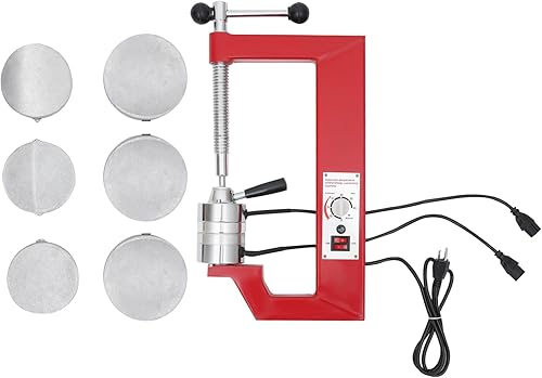 Miniatura 7 de Kit de máquina de reparación de neumáticos de 110 V, máquina de vulcanización, equipo de garaje, juego de vulcanizador con 6 moldes, equipo de