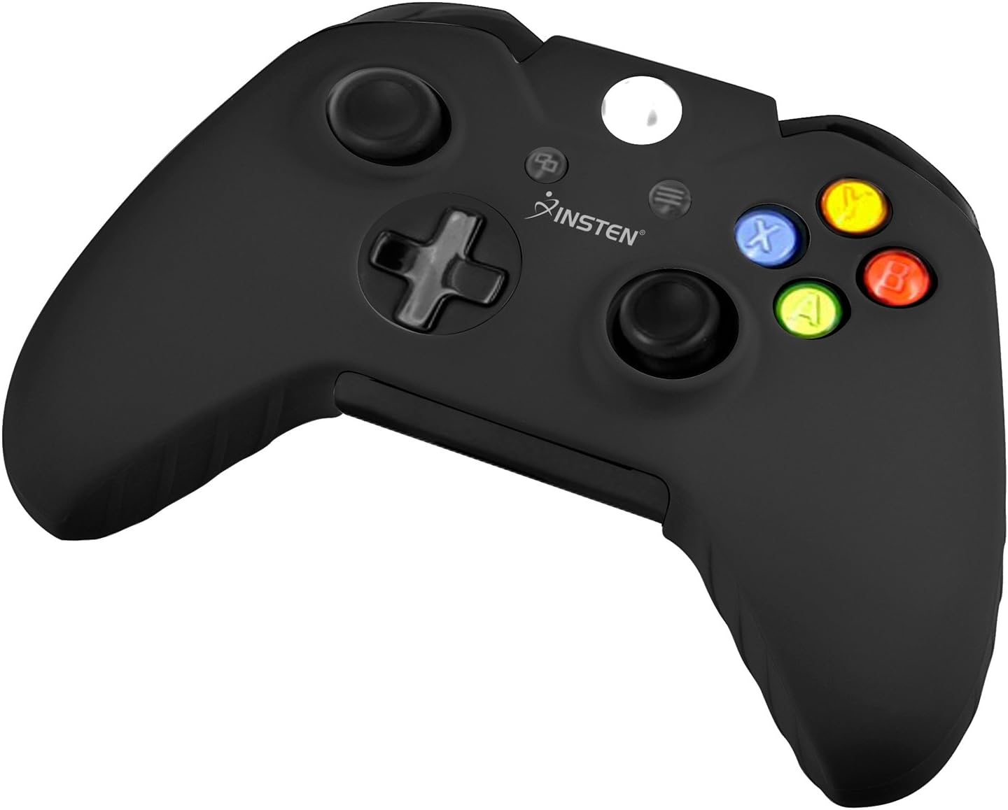 Everydaysource Compatible With Microsoft Xbox One / Xbox One S Controller 3 Packs Controller Silicone Case: Black, Red, Blue