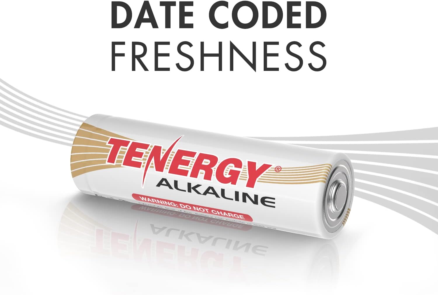 Tenergy 1.5V AA Alkaline Battery, High Performance AA Non-Rechargeable Batteries for Clocks, Remotes, Toys & Electronic Devices, Replacement AA Cell Batteries, 120 Pack
