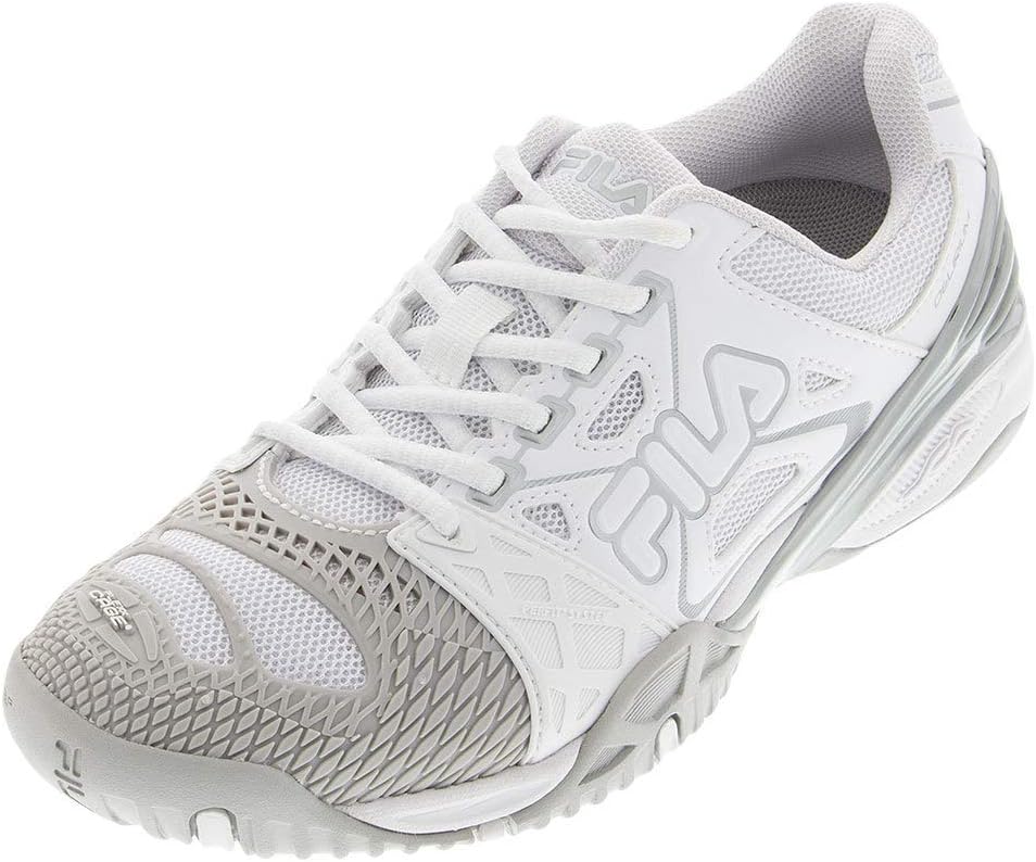 Fila Women's Cage Delirium Tennis Shoes - White/Grey
