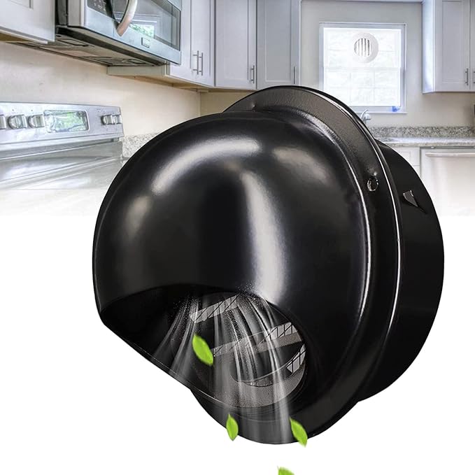 MBROS Round Soffit Air Vent, Exhaust Dryer Vent Cap, 304