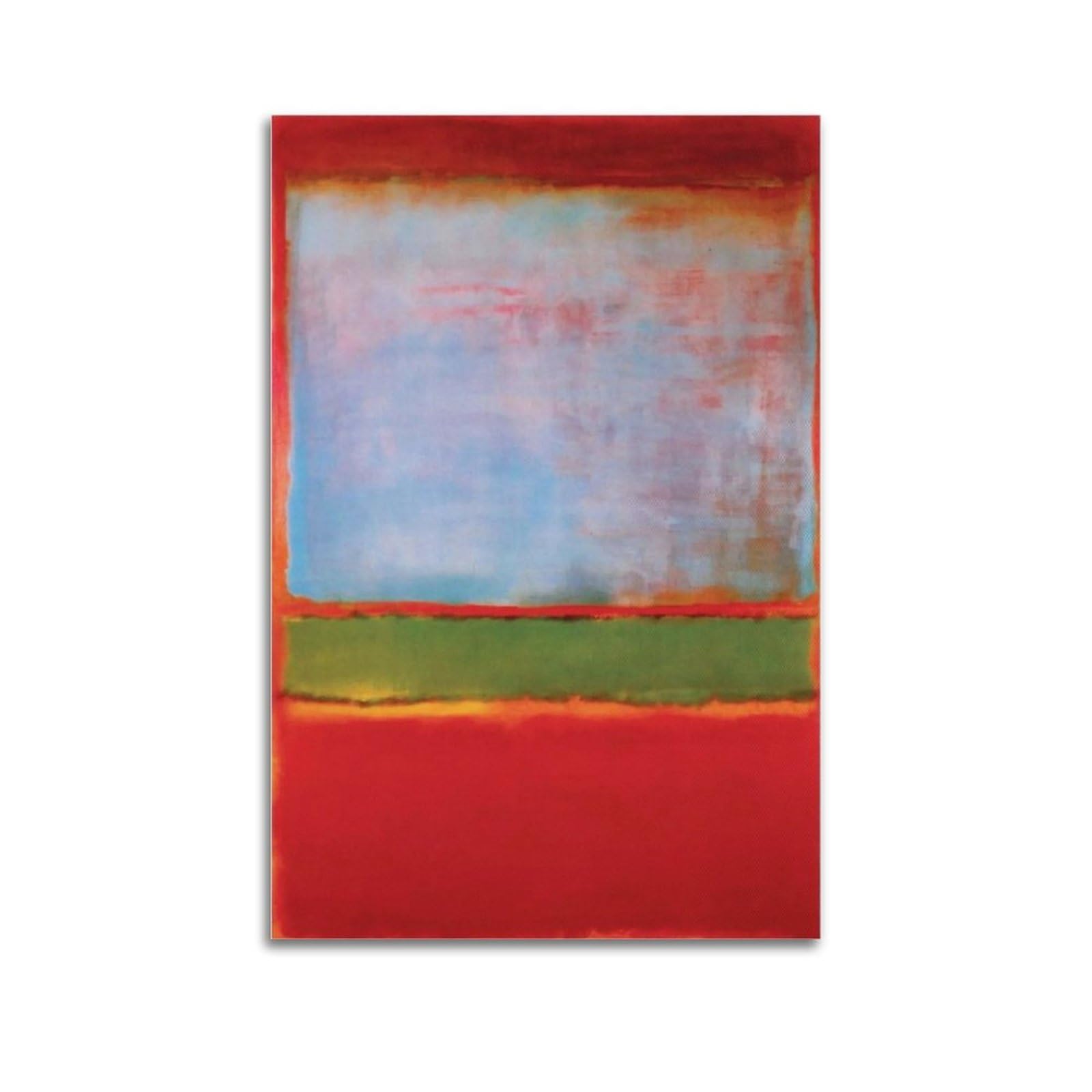 DryNda Mark Rothko Poster Violet Green And Red Room Aesthetic Print Art Wall Painting Canvas Gifts Modern Bedroom Decor 24x36inch(60x90cm)