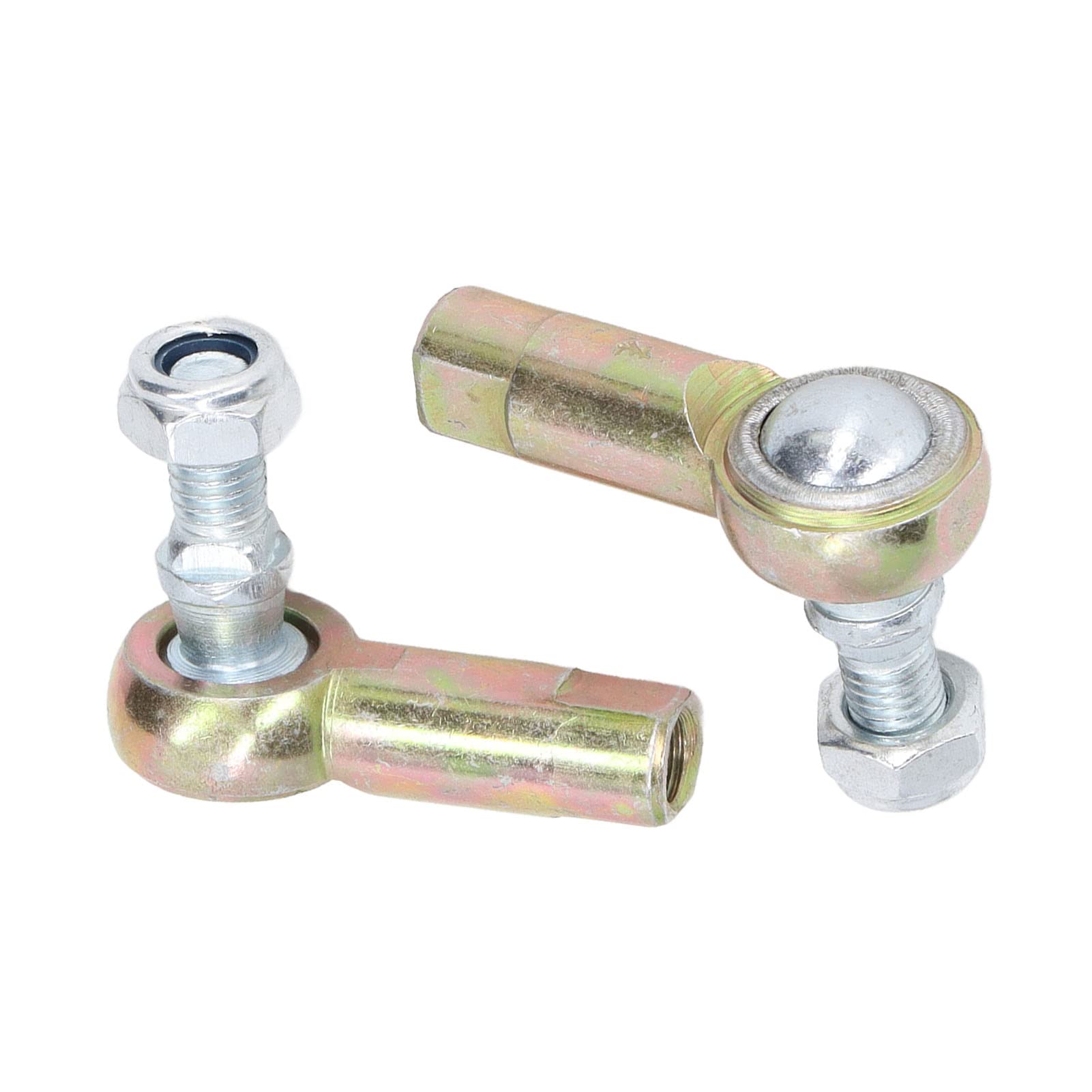 2 Stück 8 Mm Spurstangenkopf aus Stahl, Universalgelenk für 110 Quad für Fahrrad, ATV, Go Kart