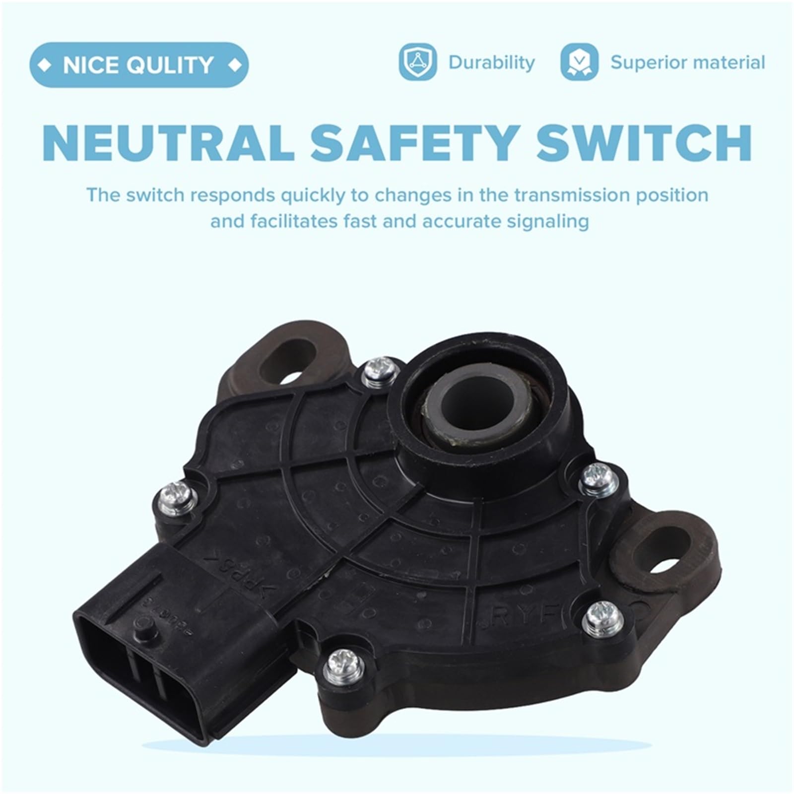 Interruptor De Seguridad De Punto Muerto Interruptor de seguridad neutral universal Compatible con Honda Accord Crosstour Odyssey, interruptor de transmisión 28900-RYF-013 28900-RYF-0