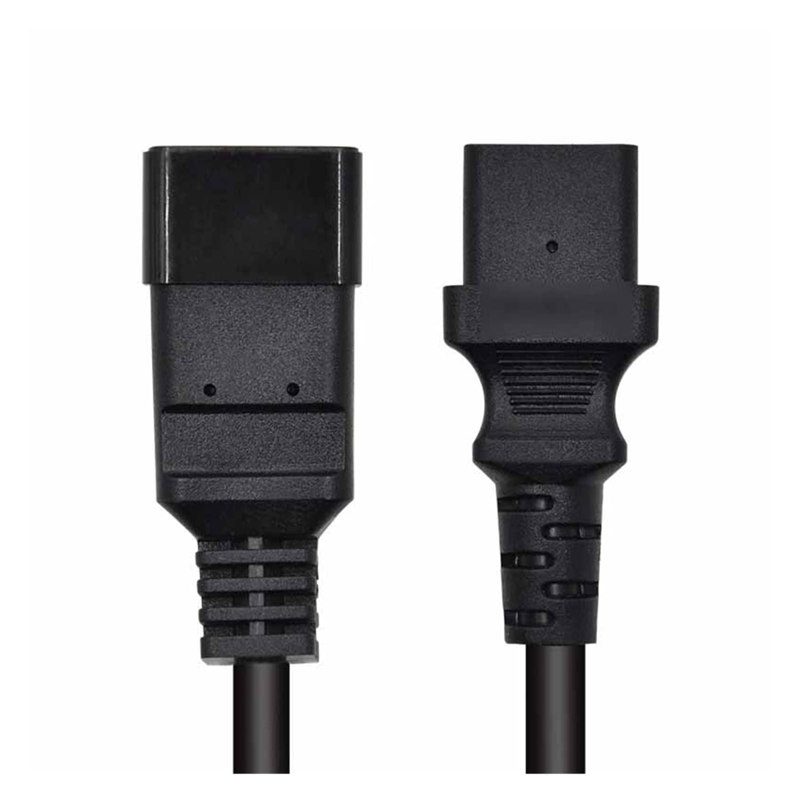 RIDENS PC/PDU Computer Power Cord - C20 Connector to C13 Adapter- 10 Amp 250 Volt Black Cable C13-C20 for Power Distribution Unit (Color : 1m)