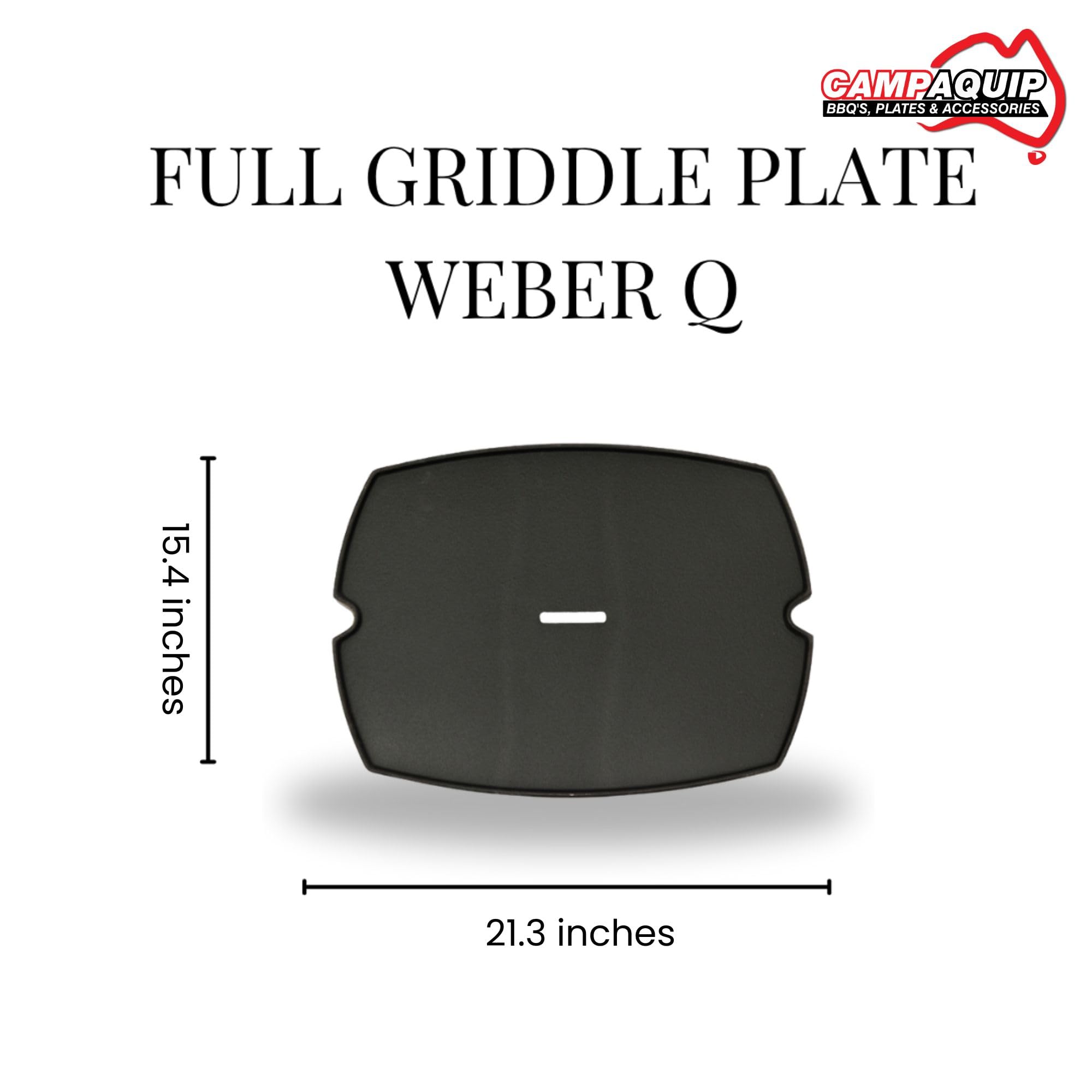 Amazon.com: CAMPAQUIP Cast Iron Barbeque Full Griddle Plate for