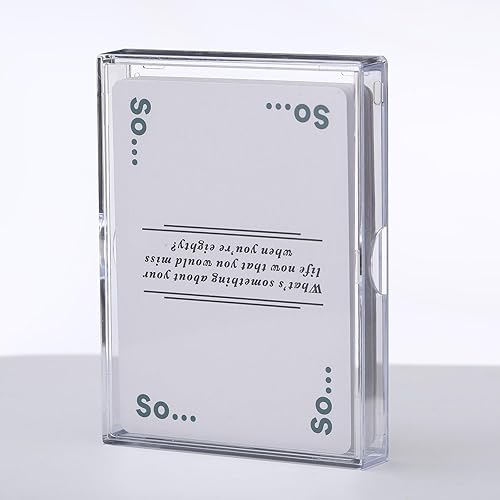 Miniatura 4 de Zonon Funda transparente de 6 piezas, organizador de tarjetas compatible con MTG TCG, funda de plástico para cartas de juego de béisbol, caja de