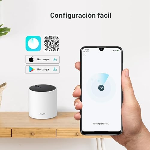 Miniatura 7 de TP-Link AX3000 Sistema de malla Wi-Fi 6 para todo el hogar (Deco X55 Pro)  Hasta 6500 pies cuadrados. Puertos WANLAN con cable Ethernet Backhaul de