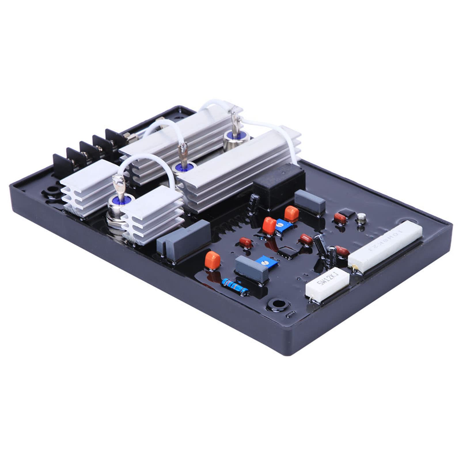 Regulador de voltaje del generador AVR monofásico 2 cables automático para grupo electrógeno sin escobillas