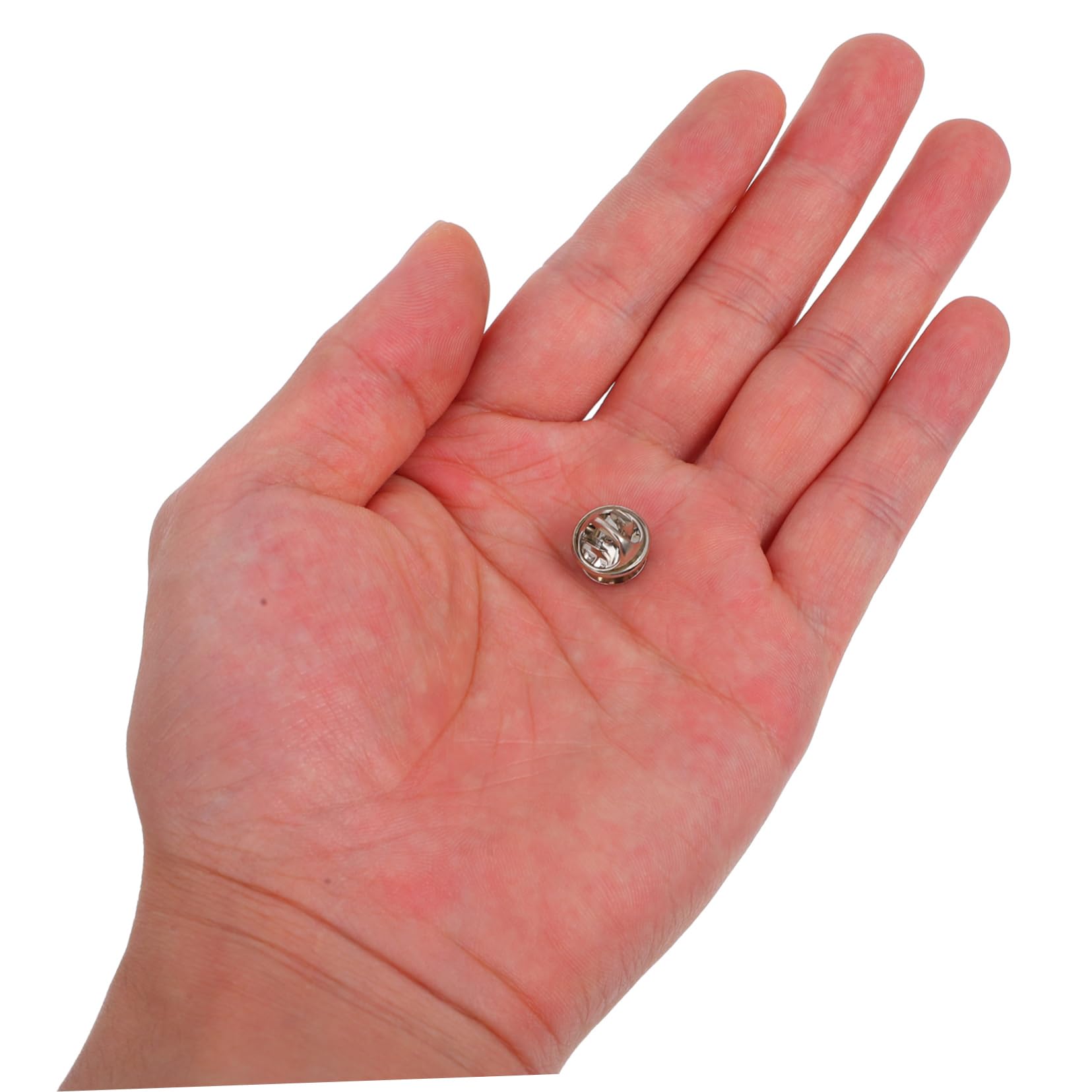 Gadpiparty 750 Juegos Brooch Clutch Pins con Base de Níquel Repuesto Seguro para Pines de Solapa Insignias y Sombreros Cierres Duraderos para Manualidades y Joyería