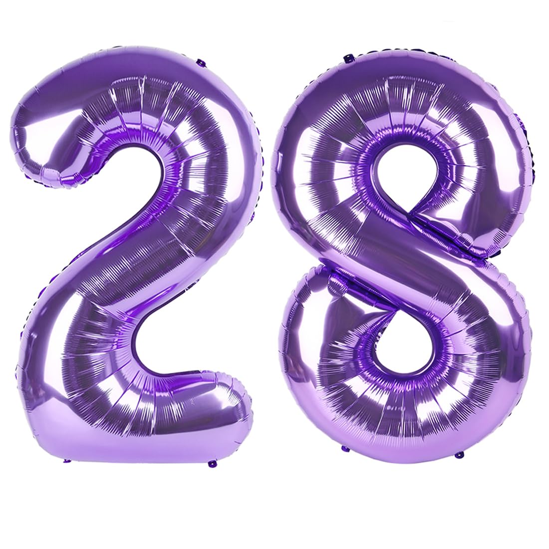 Number Balloons Purple 28 Balloon 40 inch for 28 Birthday Party Decoration
