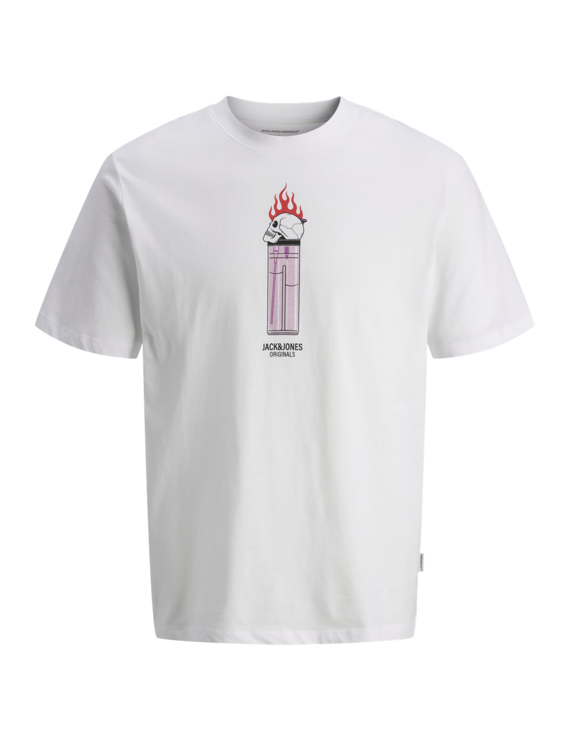 JACK & JONES Herren Jorholiday Skull Tee Ss Cn