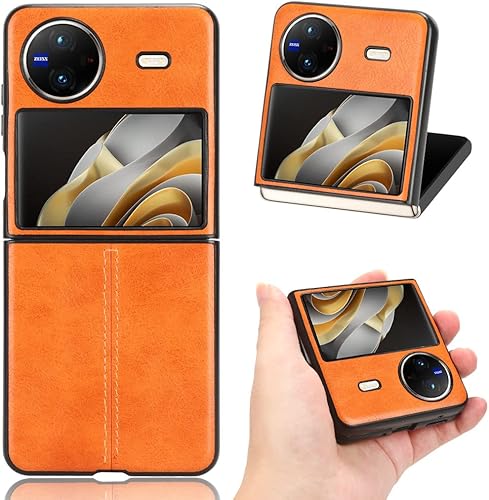 Miniatura 8 de Funda para ZTE Nubia Red Magic 8 Pro, piel sintética retro ultra delgada a prueba de golpes para ZTE Nubia Red Magic 8 Pro+ NX729J Case Negro