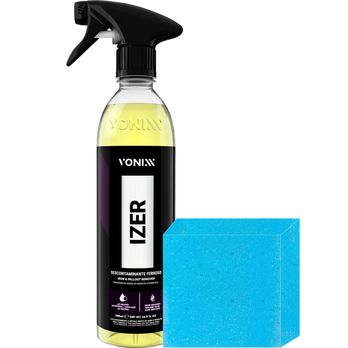 Vonixx Izer 500 ML Descontaminante Ferroso Removedor De Fuligem De