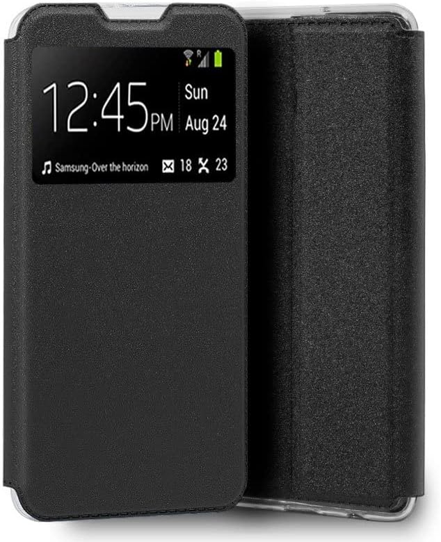 Cool Flip Cover Case for iPhone Xs MAX Plain Black