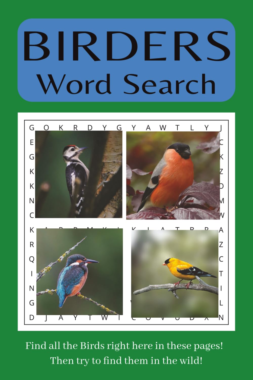 Birders Word Search: Word Search Puzzles for Bird Watchers | Wing your way into hours of relaxing entertainment | 6x9 Inches, 110 Pages | 50+ Puzzles | Solutions Included