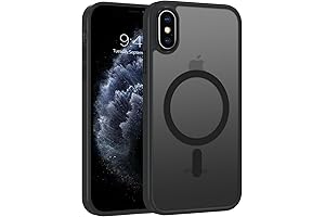 Clear iPhone Xs Max Case, Kwhy iPhone Xs Max Case with Translucent Matte Finish